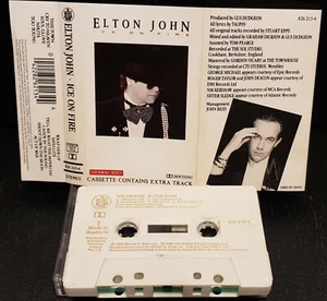 Elton John – Ice On Fire - 1985 cassette tape excellent, cover VG+ - Picture 1 of 1