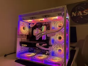 (NEW DESC READ PLEASE) Professional All White Custom Gaming / Productivity PC - Picture 1 of 14