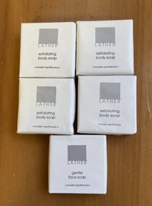 5 LATHER Modern Apothecary Cleansing Bar Soaps Refreshing Spa Clean - Picture 1 of 2