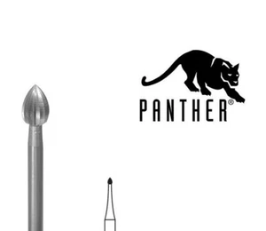 Bud Bur Panther Fig 6 Jewelers Setting Bur Size 018 - 1.8mm Pack of 6 Germany - Picture 1 of 7