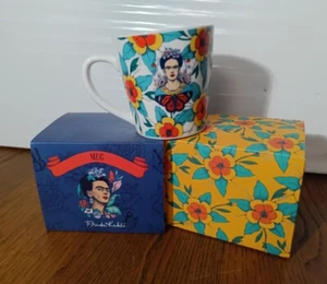 Nuevo - Taza Frida Kahlo Regalo En Caja Artista Mexicano Arte Viva La Vida Caja y Manga - Imagen 1 de 7