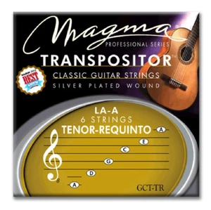 Magma Classical Guitar Strings TRANSPOSITOR LA-A TENOR REQUINTO - Silver Plated - Picture 1 of 7