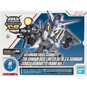 Telaio BANDAI Gundam Base Limited RX-78-3 Gundam SD Cross Silhouette Ver.  NUOVO - Foto 1 di 4