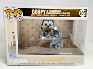 Funko Pop! Rides: Disney Goofy at the Dumbo the Flying Elephant Attraction #105 - Imagen 1 de 10