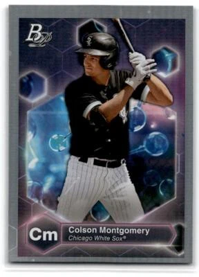 2022 Bowman Platinum #PE-4 Colson Montgomery Precious Elements - Image 1 of 2