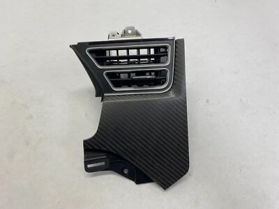 2012-2021 TESLA MODEL S CENTER DASHBOARD AIR VENT CARBON FIBER OEM 1042773-00 - Image 1 of 4