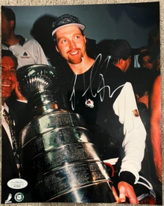 Patrick Roy Autographed 8x10 JSA Authentic Colorado Avalanche - Picture 1 of 3
