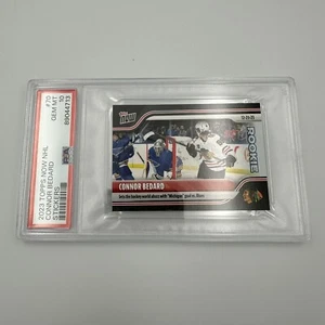 Connor Bedard 2023 Topps Now NHL Stickers Card PSA 10 GEM MT Rookie Hockey Star - Picture 1 of 3