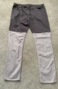 MENS ASOS TWO TONE GREY JEANS WAIST 36" - Imagen 1 de 1