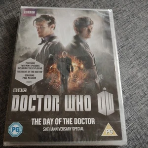 Doctor Who - The Day Of The Doctor - 50th Anniversary (DVD, 2013) NEW SEALED - Picture 1 of 1