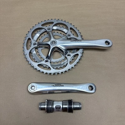 Shimano Ultegra FC-6503 3 x 9 Speed Road Bike Crankset 175mm 52/42/30T Triple - Image 1 of 4