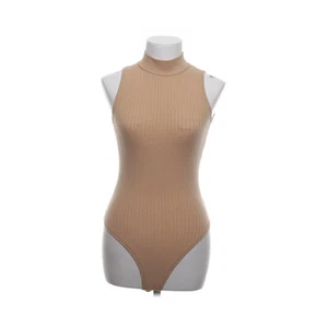 Boohoo, Body, Größe: 36, Beige, Einfarbig, Damen, Rippenstrick #MX7 - Bild 1 von 4