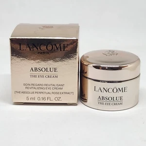 NIB LANCOME ABSOLUE THE EYE CREAM PERPETUAL ROSE EXTRACT .16OZ 5ML - Picture 1 of 1
