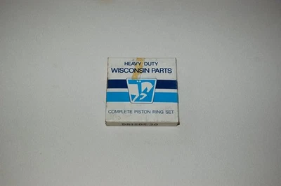 Набор подлинных поршневых колец Wisconsin #DR15DS-20 для 1 поршня - Изображение 1 из 2