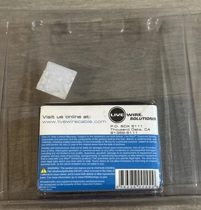 Caja directa pasiva Livewire SPDI con almohadilla de atenuación, ¡totalmente nueva! Precintado - Imagen 1 de 6