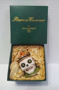 Department 56 SKULL JEWELED Box Figur 31482 in Box - Bild 1 von 9