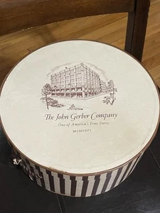 Vintage Memphis Tennessee John Gerber Company Large Hat Box - Picture 1 of 3