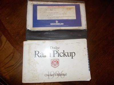 1996 Dodge Ram Truck 1500 2500 3500 Owners Manual & Reference Books OEM Mopar  — 第 1/2 张图片