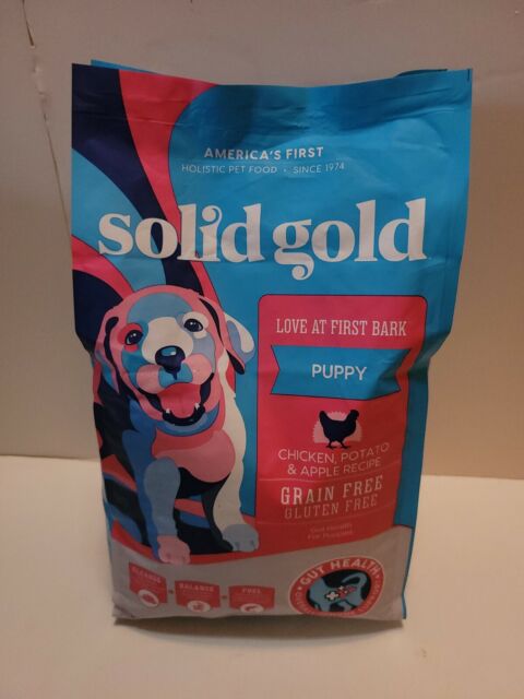 Solid Gold Love At First Bark Chicken, Sweet Potato & Apple Grain Free Dry  Puppy Food, 24 lbs.