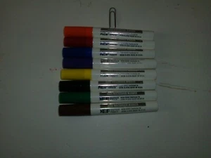 Lot of 8 Multi-Color ED Eberhard Faber Chisel-tip 4000 Markers - Picture 1 of 1