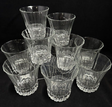 Cristal D'Arques Durand Victoria 4” Crystal Double Old Fashioned Tumblers Set (9