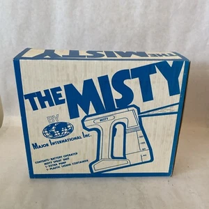 The Misty By Major International. Battery Powered Water Lacquer Sprayer Vintage - Picture 1 of 10