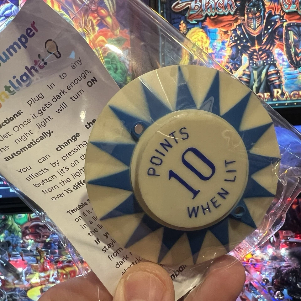 🤩 Pinball/Arcade Luz nocturna con múltiples ajustes de iluminación y colores! 🤩 Foto 1 de 1