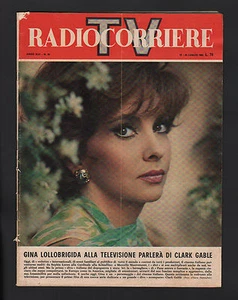 RADIOCORRIERE 29/1965 LOLLOBRIGIDA CLARK GABLE MAIGRET CERVI WHYMPER CERVINO - Imagen 1 de 1