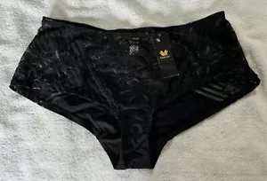 Panty Wacoal Boyshort 8/XL Negro 844204 Todo Elástico Encaje tiro medio Nuevo Con Etiquetas - Imagen 1 de 7
