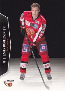2013-14 City-Press HockeyAllsvenskan #HA-013 Jesper Danielsson Almtuna IS