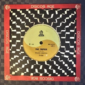 BRAZIL MPB 45 FUNK WILSON SIMONAL Pais Tropical ORG AODEON 1969 NM - Picture 1 of 3