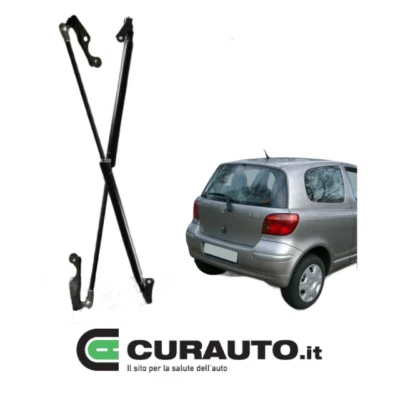 COPPIA 2 MOLLE A GAS PISTONI AMMORTIZZ. COFANO POST. DX E SX PER TOYOTA YARIS - Immagine 1 di 4
