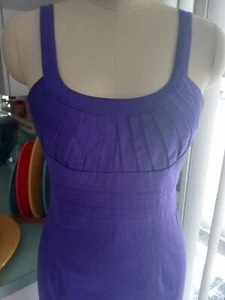 Calvin Klein LILA Baumwollkleid 6P Neu ohne Etikett - Bild 1 von 9