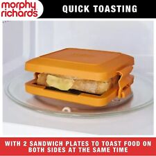 Morphy Richards Mico 2 Toastie Microwave Breakfast Toasted Sandwich Maker 511644