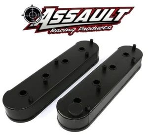 Couvercles de vanne en aluminium noir fabriqué Chevy LS1 LS6 avec supports bobiniques LS2 LS7 - Photo 1 sur 3