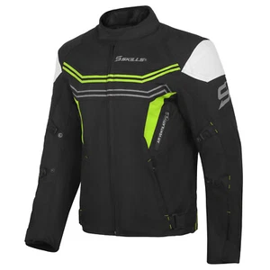 Motorcycle Jacket Motorbike Riding Jacket Windproof Protective Gear Armor CE - Picture 1 of 30