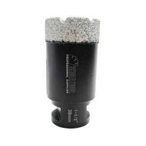 Sierra de agujero de núcleo de perforación de diamante seco de 1-1/2" 38 mm para cortador de agujeros de baldosas de mármol - Imagen 1 de 8