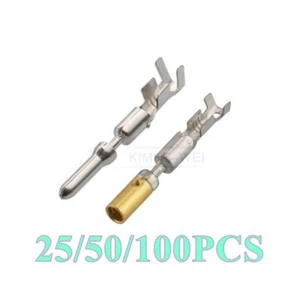 Auto/Kfz 2,8mm-Serie Crimpkontakte Stecker Stift Kontakt Buchsenkontakt Neu - Picture 1 of 5