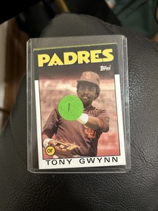 1986 Topps - #10 Tony Gwynn