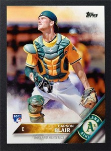 2016 Topps #352 Carson Blair RC - NM-MT