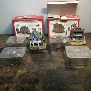 Liberty Falls Collection Houses Lot/2 With accessories And Box 1998 - Picture 1 of 11