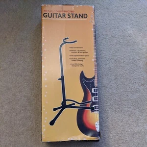 Guitar Stand Heavy-Duty Metal Construction Model GS2 - Picture 1 of 8