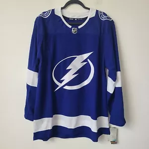 Adidas NHL Tampa Bay Lightning Jersey CA7114 Size 54 Blue - Picture 1 of 5