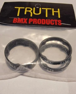 Espaciadores de auriculares de fibra de carbono TRUTH BMX 1-1/8” x 1 10 mm Y 2 5 mm - Imagen 1 de 1