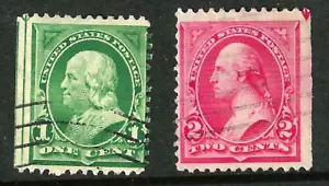Jumbo Arrow Guideline Sc #279 1 Cent Franklin & Untyped Bureau 1894-95 US 57E55 - Picture 1 of 3