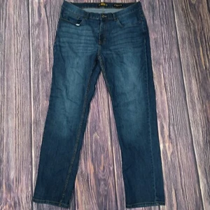 Jeans Rugby University Uomo 35x31 Blu Denim Elasticizzato Lavaggio Medio Comfort - Foto 1 di 10