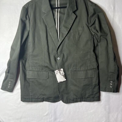 Structure Mens X-Large (44-46) Blazer Green 100% Cotton - Image 1 of 4