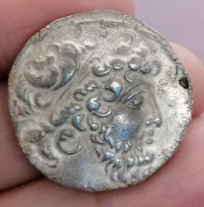 Rare Roman old silver near eastern king wonderful coin 16 grams - Picture 1 of 2