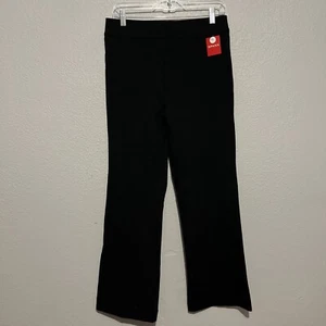 Spanx Black Hi Rise Kick Flare The Perfect Ponte Shapewear Pants Large Tall - Picture 1 of 5