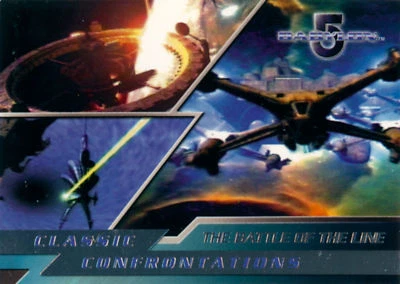 The Complete Babylon 5 Classic Confrontations Chase Card set - Image 1 of 4